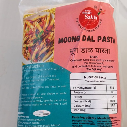 Moong Dal Pasta
